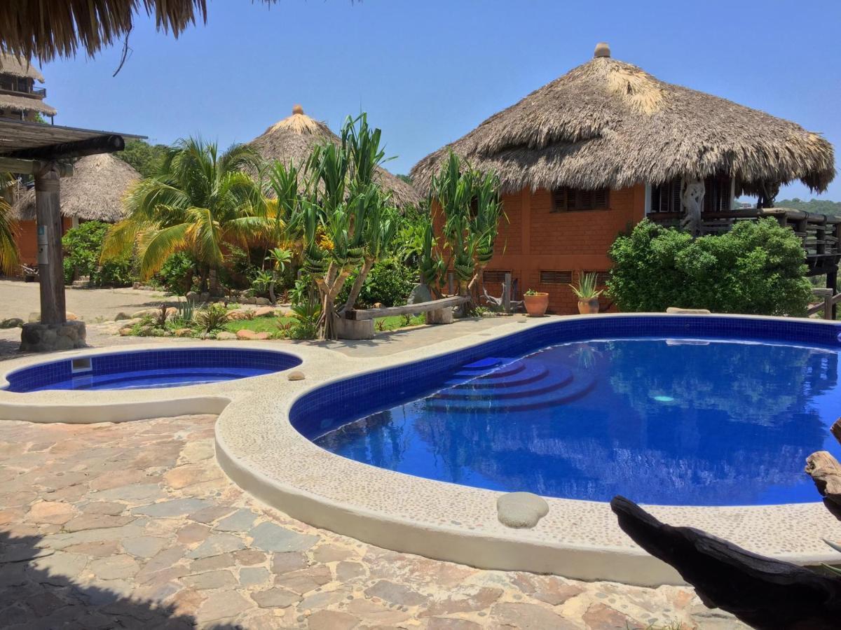 Cabanas Las 3 Marias San Agustinillo Bagian luar foto