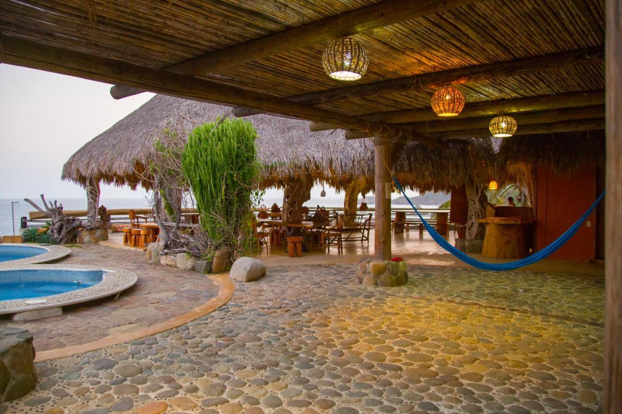 Cabanas Las 3 Marias San Agustinillo Bagian luar foto
