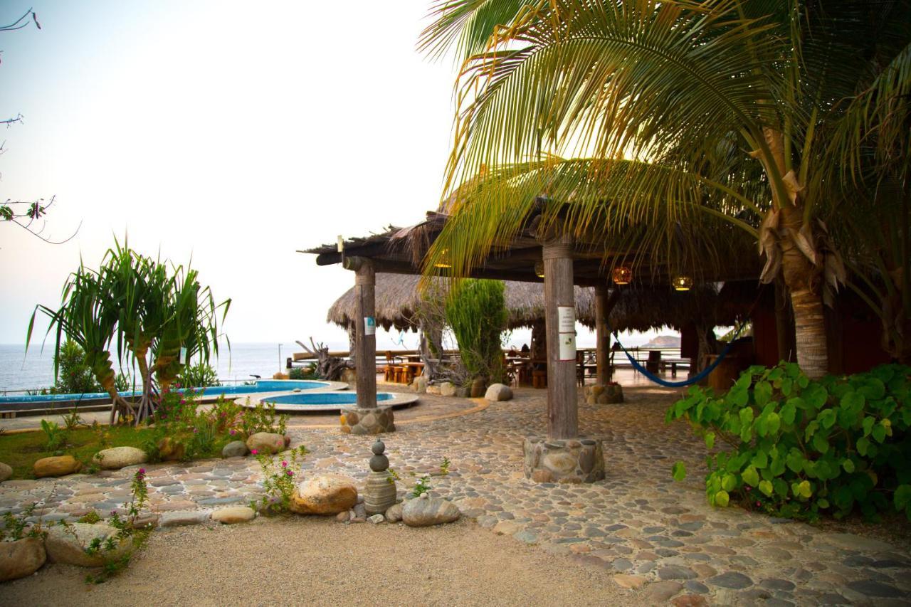 Cabanas Las 3 Marias San Agustinillo Bagian luar foto