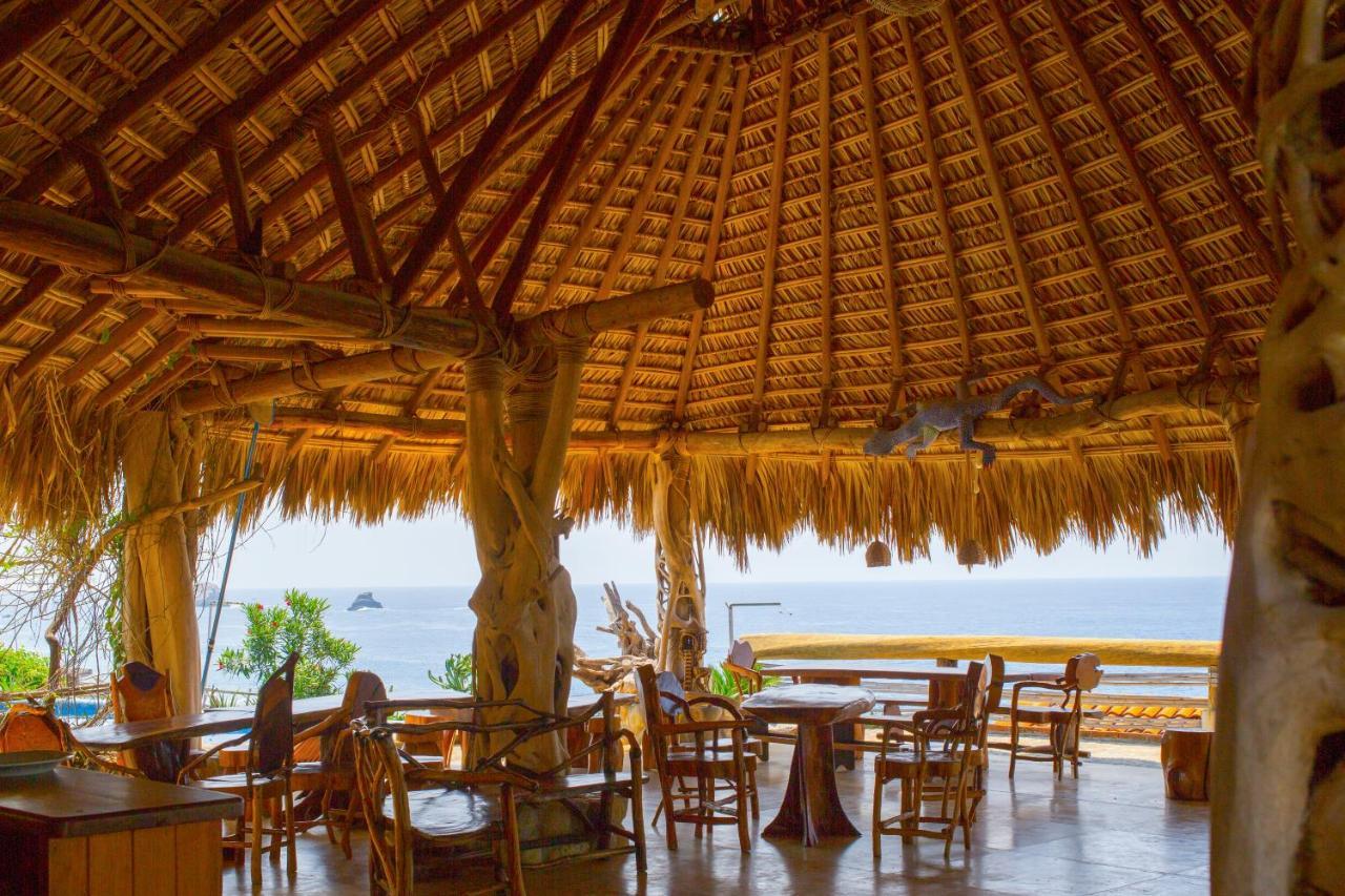 Cabanas Las 3 Marias San Agustinillo Bagian luar foto